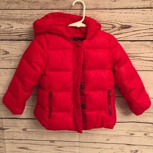 Lili gaufrette puffer coat